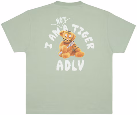 Acmé De La Vie acme de la vie ADLV SS22 Tiger Teddy Bear Mint Green Unisex Graphic Tee. ADLV-22SS-SSTTBD-MNT Buy Acmé De La Vie acme de la vie ADLV SS22 Tiger Teddy Bear Mint Green Unisex Graphic Tee. ADLV-22SS-SSTTBD-MNT