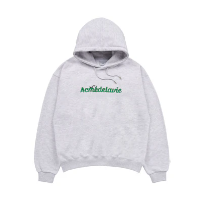 acmé de la vie ACME DE LA VIE ADLV SS23 Alphabet Print Pullover Unisex Sweatshirt Gray ADLV-23SS-HDAGFN-MEL