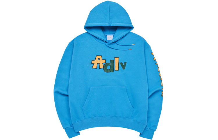 acmé de la vie ACME de la Vie ADLV SS23 Letter Graphic Hoodie Blue () ADLV-23SS-HDLSBA-BLU