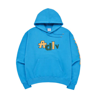 acmé de la vie ACME de la Vie ADLV SS23 Letter Graphic Hoodie Blue () ADLV-23SS-HDLSBA-BLU