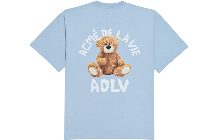 Acmé De La Vie Acme de la Vie ADLV Teddy Bear Graphic Tee Unisex Sky Blue. ADLV-21SS-SSADSB-TBD