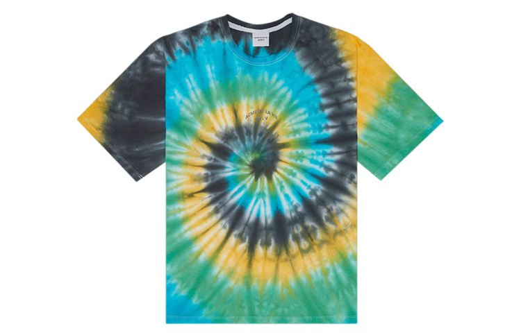 Acmé De La Vie ACME DE LA VIE ADLV Tie-Dye Gradient Graphic Unisex T-Shirt Blue ADLV-19SS-SSTDRB-GRN
