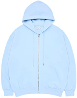 acmé de la vie acme de la vie ADLV Unisex Solid Color Zip-Up Hoodie ADLV-23SS-ZPLBSN-SBL acmé de la vie acme de la vie ADLV Unisex Solid Color Zip-Up Hoodie ADLV-23SS-ZPLBSN-SBL