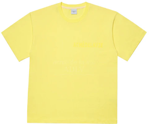 Acmé De La Vie Acme De La Vie ADLV Yellow Unisex Crewneck T-Shirt ADLV-21FW-SSL3PS-LYL Buy Acmé De La Vie Acme De La Vie ADLV Yellow Unisex Crewneck T-Shirt ADLV-21FW-SSL3PS-LYL