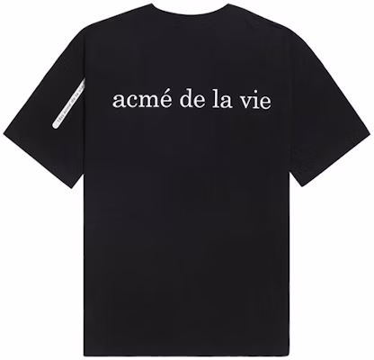 アクメドヴィ ボーイ グラフィック ユニセックス ブラック ルーズフィット クルーネック Tシャツ ADLV-18SS-SSBKBF-TB Lookbook アクメドヴィ ボーイ グラフィック ユニセックス ブラック ルーズフィット クルーネック Tシャツ ADLV-18SS-SSBKBF-TB