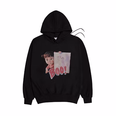 acmé de la vie ADLV Anime Long Sleeve Unisex Sweatshirt - Black ADLV-20FW-HDDIBK-CBO
