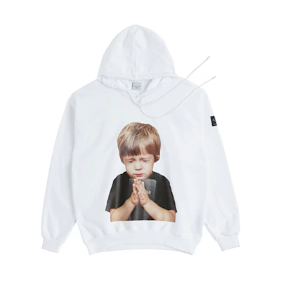 acmé de la vie ADLV Blessing Boy Print Hoodie White ADLV-18FW-HDWHBF-PRY