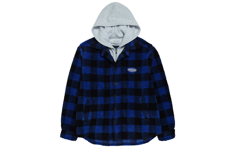 acmé de la vie ADLV Blue Plaid Casual Jacket Unisex ADLV-20FW-JKCHHD-BLE