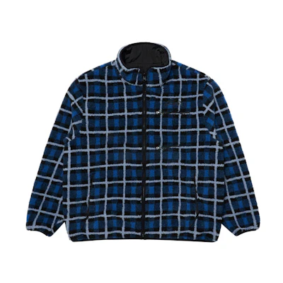 acmé de la vie ADLV Blue Plaid Reversible Loose Jacket Unisex - Gift Recommendation ADLV-21FW-JKFCRV-BLU