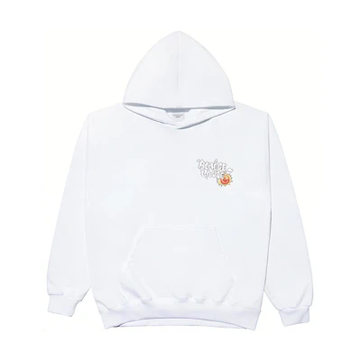 acmé de la vie/ADLV Cartoon Alphabet Mushroom Hoodie White (Unisex) ADLV-21PW-HDAMRV-WHT
