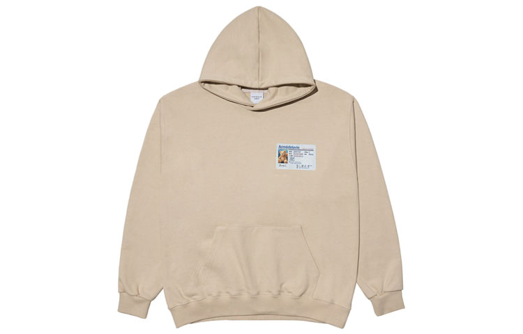 acmé de la vie/ADLV Cartoon Teddy Bear Hoodie Unisex Beige ADLV-21FW-HDATBL-BEG