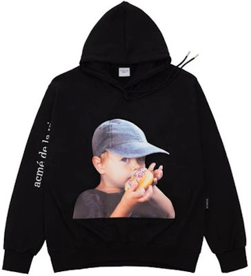 acmé de la vie ADLV 甜甜圈男孩印花连帽衫 男女同款 - 黑色 ADLV-21SS-HDBKBF-CPB Buy acmé de la vie ADLV 甜甜圈男孩印花连帽衫 男女同款 - 黑色 ADLV-21SS-HDBKBF-CPB
