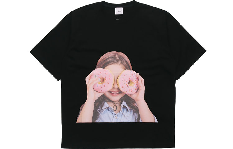 Acmé De La Vie ADLV Donut Girl Graphic T-Shirt Unisex Short Sleeve ADLV-19SS-DN3-DN3
