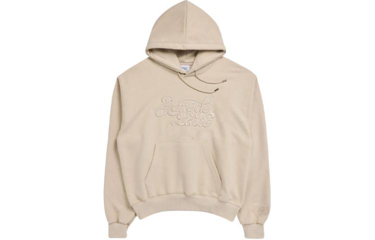 acmé de la vie/ADLV Embroidered Relief Design Hoodie Unisex Light Beige ADLV-22FW-HDBLCY-BEG