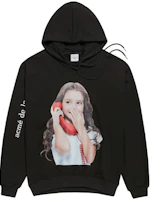 acmé de la vie ADLV Funny Kid Face Hoodie Unisex Black ADLV-SS18-2 acmé de la vie ADLV Funny Kid Face Hoodie Unisex Black ADLV-SS18-2