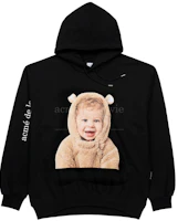 acmé de la vie ADLV FW22 Black Cartoon Toy Print Pullover Unisex Sweatshirt 22FW-HDBKBF-BRD acmé de la vie ADLV FW22 Black Cartoon Toy Print Pullover Unisex Sweatshirt 22FW-HDBKBF-BRD