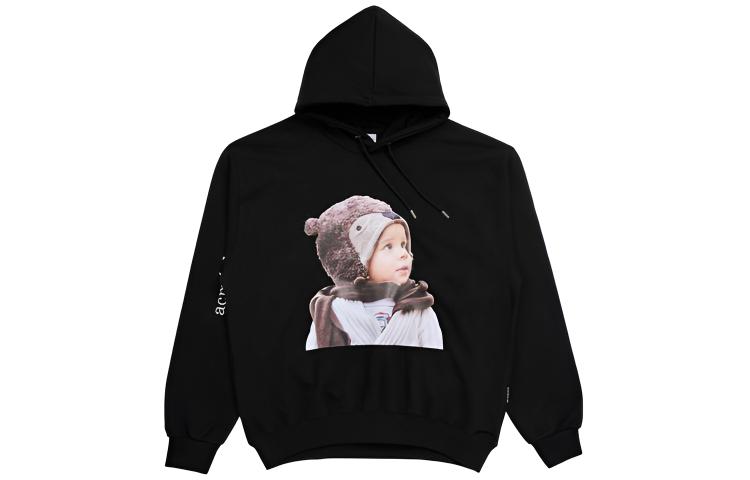 acmé de la vie ADLV FW22 Logo Printed Hoodie Black () ADLV-22FW-HDBKBF-BMB
