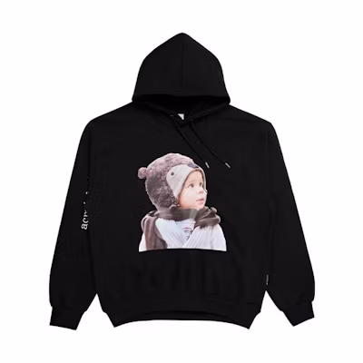 acmé de la vie ADLV FW22 Logo Printed Hoodie Black () ADLV-22FW-HDBKBF-BMB