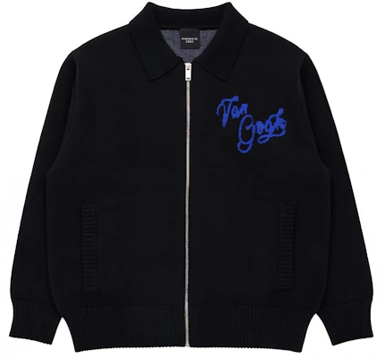 acmé de la vie ADLV FW22 Logo 印花拉鍊外套 男女款 黑色 ADLV-22FW-KNAVAG-IVY Buy acmé de la vie ADLV FW22 Logo 印花拉鍊外套 男女款 黑色 ADLV-22FW-KNAVAG-IVY