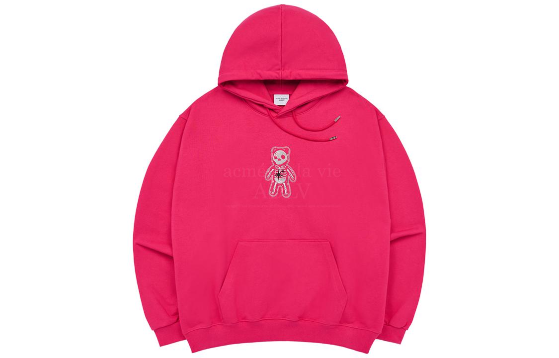 acmé de la vie ADLV FW23 Oversized Plain Hoodie Long Sleeve fw