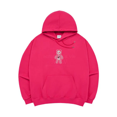 acmé de la vie ADLV FW23 Oversized Plain Hoodie Long Sleeve fw