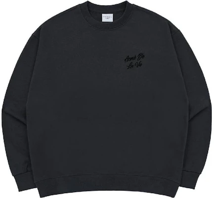 acmé de la vie ADLV 灰色字母印花圓領長袖衛衣 ADLV-23FW-SWLSCB-CHA Buy acmé de la vie ADLV 灰色字母印花圓領長袖衛衣 ADLV-23FW-SWLSCB-CHA