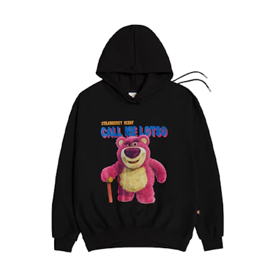 acmé de la vie ADLV Hugging Bear Hoodie Black Unisex ADLV-20FW-HDDIBK-CML