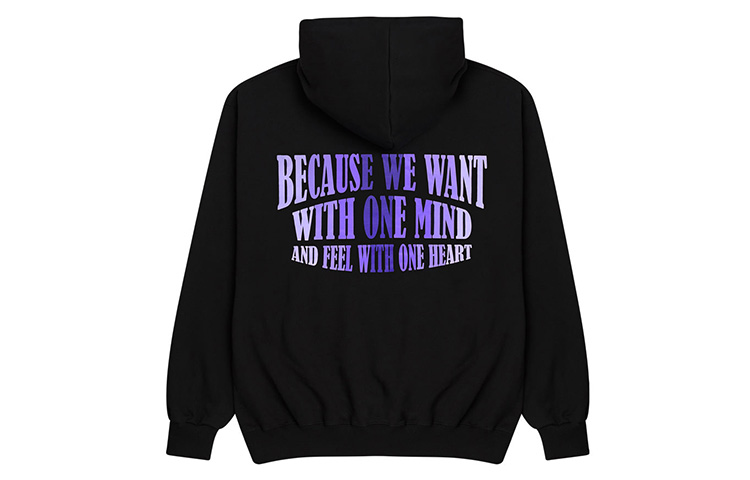 acmé de la vie ADLV Letter Logo Black Hoodie Unisex Loose Fit Long Sleeve Sweater ADLV-20FW-HDADHT-BLK