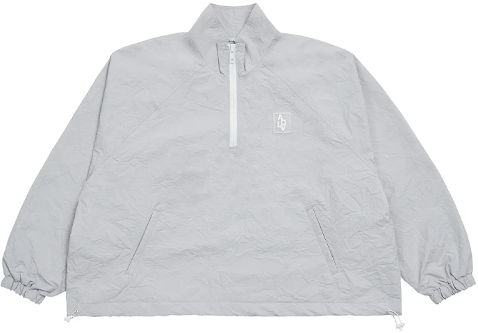 acme-de-la-vie-adlv-letter-print-half-zip-jacket-unisex-gray-gift-recommended-adlv-21-ss-otawns-gry