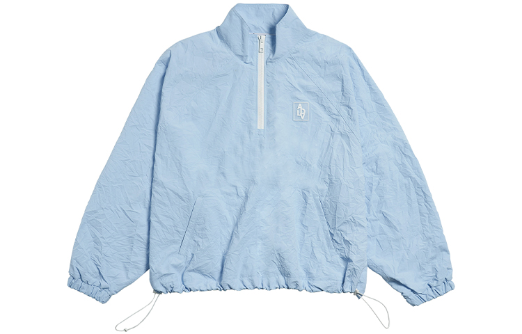 acmé de la vie ADLV Logo Half-Zip Pullover Jacket Unisex Light Blue ADLV-21SS-OTAWNS-SBL