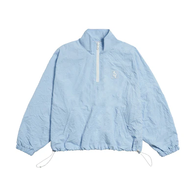 acmé de la vie ADLV Logo Half-Zip Pullover Jacket Unisex Light Blue ADLV-21SS-OTAWNS-SBL