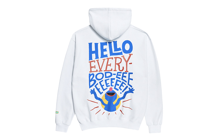 acmé de la vie/ADLV Monster Family Hoodie Unisex White ADLV-19FW-HDWHSS-HEB