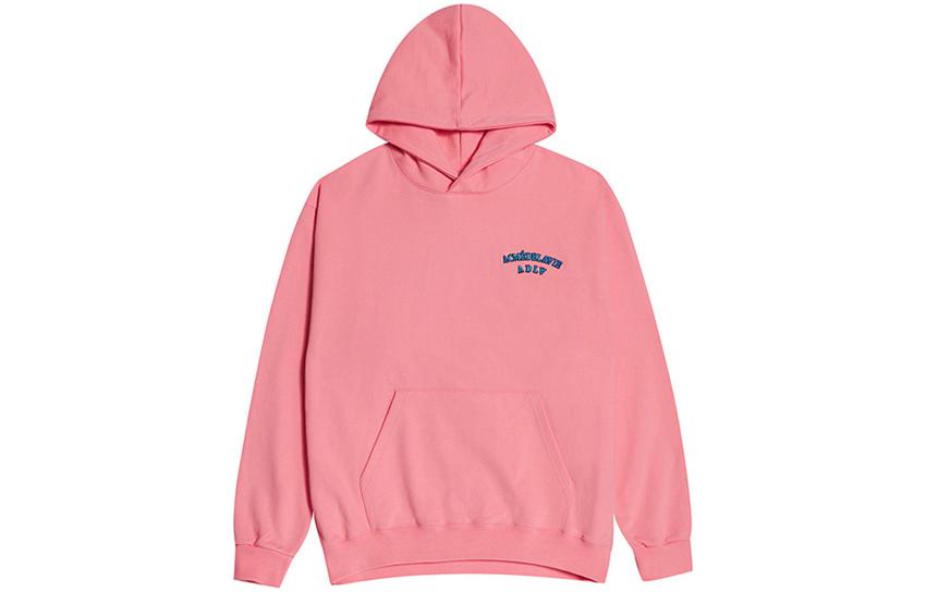 acmé de la vie/ADLV Pink Alphabet Logo Pullover Hoodie Unisex ADLV-20FW-HDLGTW-PNK