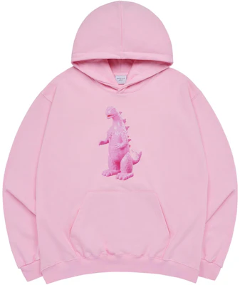 acmé de la vie ADLV ピンク恐竜プリント オーバーサイズ フーディ ADLV-23FW-HDADNL-PNK Buy acmé de la vie ADLV ピンク恐竜プリント オーバーサイズ フーディ ADLV-23FW-HDADNL-PNK