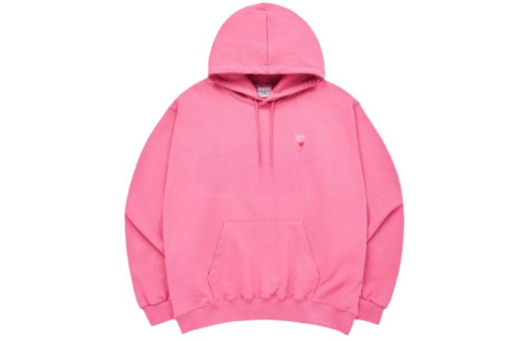 acmé de la vie ADLV Pink Letter Graphic Hoodie Unisex Pullover ADLV-23FW-HDAFZB-DPK