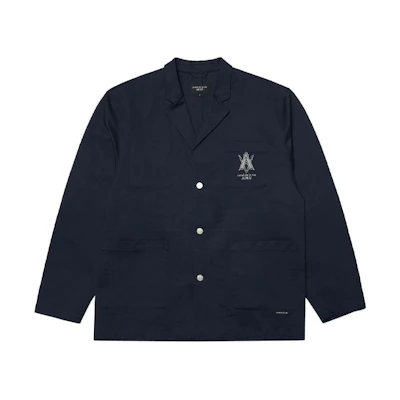 acmé de la vie/ADLV Pocket Logo Casual Jacket Unisex Navy Blue ADLV-22SS-JKLCBZ-NVY