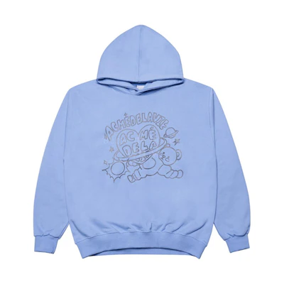 acmé de la vie ADLV Reflective Astronaut Teddy Hoodie Unisex Sky Blue ADLV-21FW-HDASTR-SBL