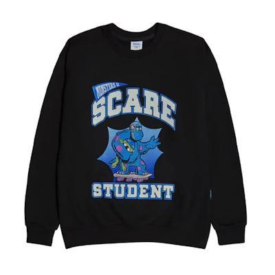 acmé de la vie ADLV Scaring Sulley Hoodie Unisex Black ADLV-20FW-SWDIBK-SST
