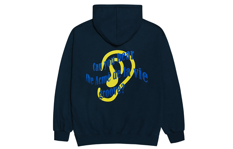 acmé de la vie ADLV Sound Pattern Hoodie Unisex Loose Fit Turquoise ADLV-20FW-HDADSP-TRQ