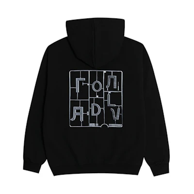 acmé de la vie ADLV Space Fragment Hoodie Unisex Black ADLV-20FW-HDLOPM-BLK