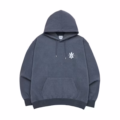 acmé de la vie ADLV SS23 Geometric Print Pullover Sweatshirt Misty Blue Unisex ADLV-23SS-HDLAPG-NVY