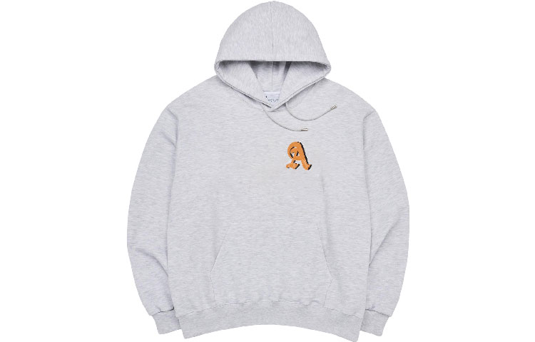 acmé de la vie ADLV SS23 Graphic Print Hoodie Unisex Gray ADLV-23SS-HDLPXA-MEL
