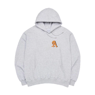 acmé de la vie ADLV SS23 Graphic Print Hoodie Unisex Gray ADLV-23SS-HDLPXA-MEL