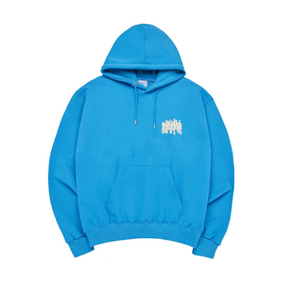 acmé de la vie ADLV SS23 Logo Print Unisex Sweatshirt Blue ADLV-23SS-HDLUBG-BLU