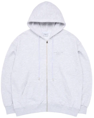 acmé de la vie/ADLV SS23 灰色拉鏈連帽長袖外套 男女款 ADLV-23SS-ZPLBSN-MEL Buy acmé de la vie/ADLV SS23 灰色拉鏈連帽長袖外套 男女款 ADLV-23SS-ZPLBSN-MEL