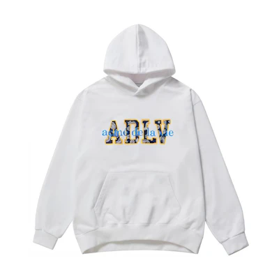 acmé de la vie/ADLV Swirl Logo Printed Sweatshirt Unisex White ADLV-20FW-HDLGPS-WHT