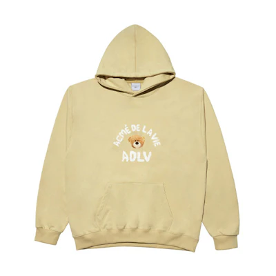 acmé de la vie/ADLV Teddy Bear Print Hoodie Unisex Pullover ADLV-21FW-HDATBD-BEG