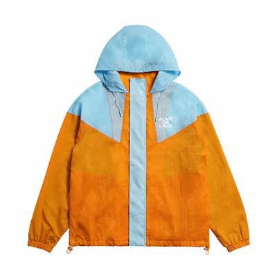 acmé de la vie ADLV Unisex Orange Windproof Hooded Jacket ADLV-21SS-JKLWHW-ORG