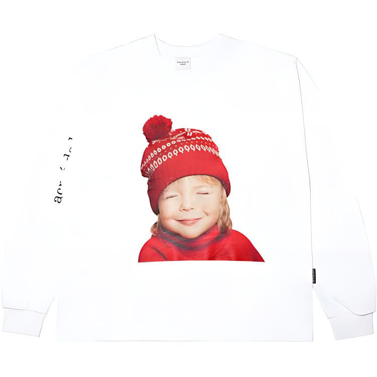 acmé de la vie/ADLV Unisex Printed Pullover Crewneck Sweatshirt ADLV-21FW-SWWHBF-RKH