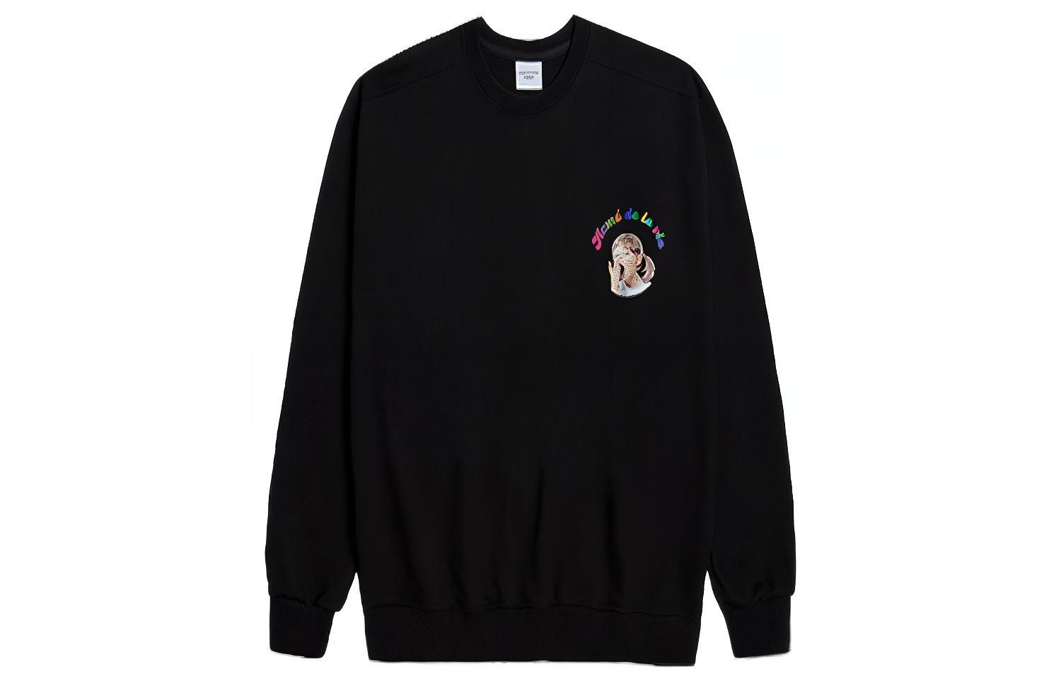 acmé de la vie ADLV Yawning Girl Hoodie Unisex Black ADLV-20SS-SWBKBF-MYW